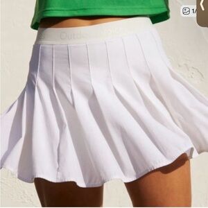 Outdoor Voices Creamy White Skirt